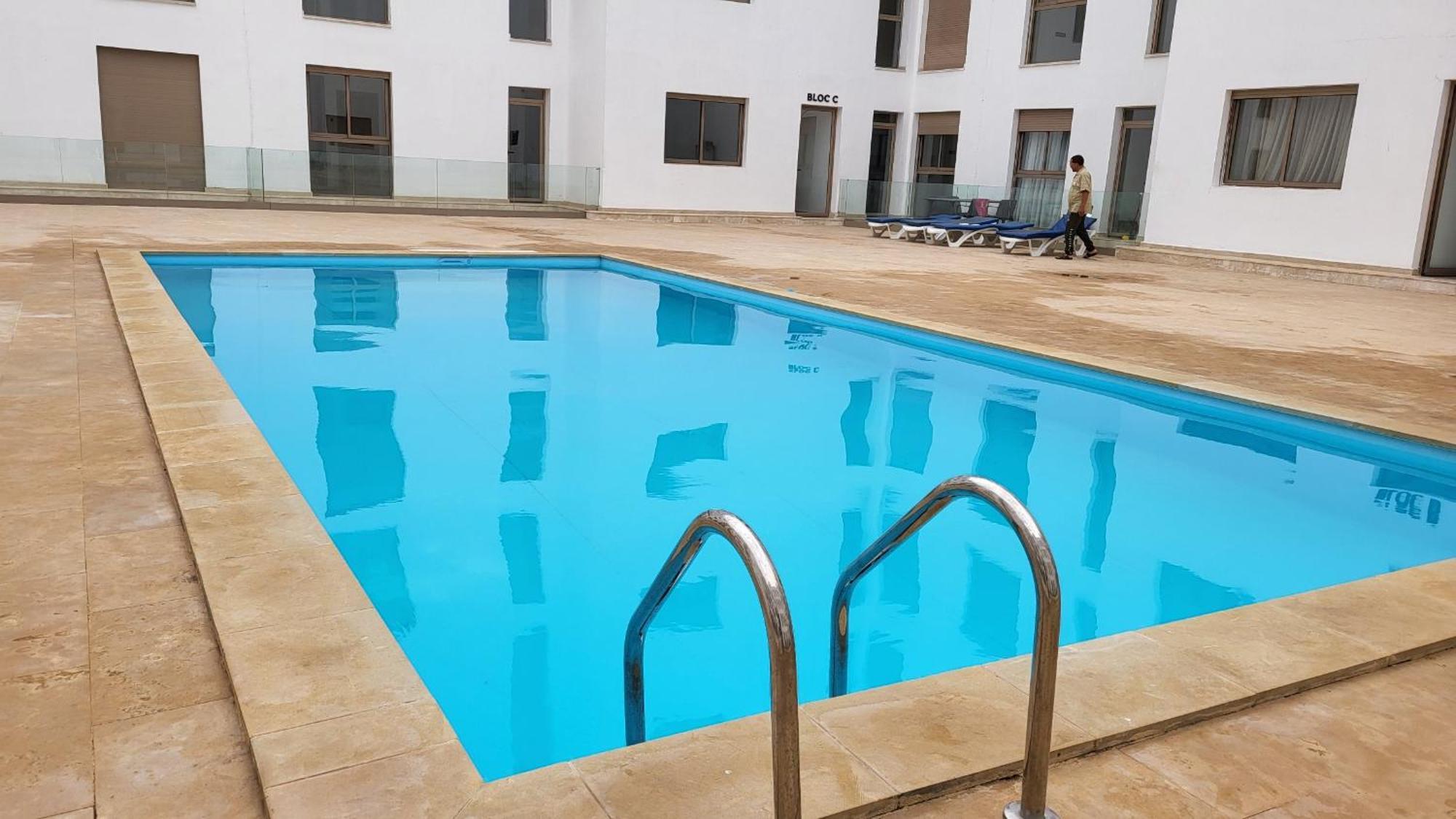 Agadir Bay - Founty - Piscine - Plage A 5Mn - Family Apartment エクステリア 写真
